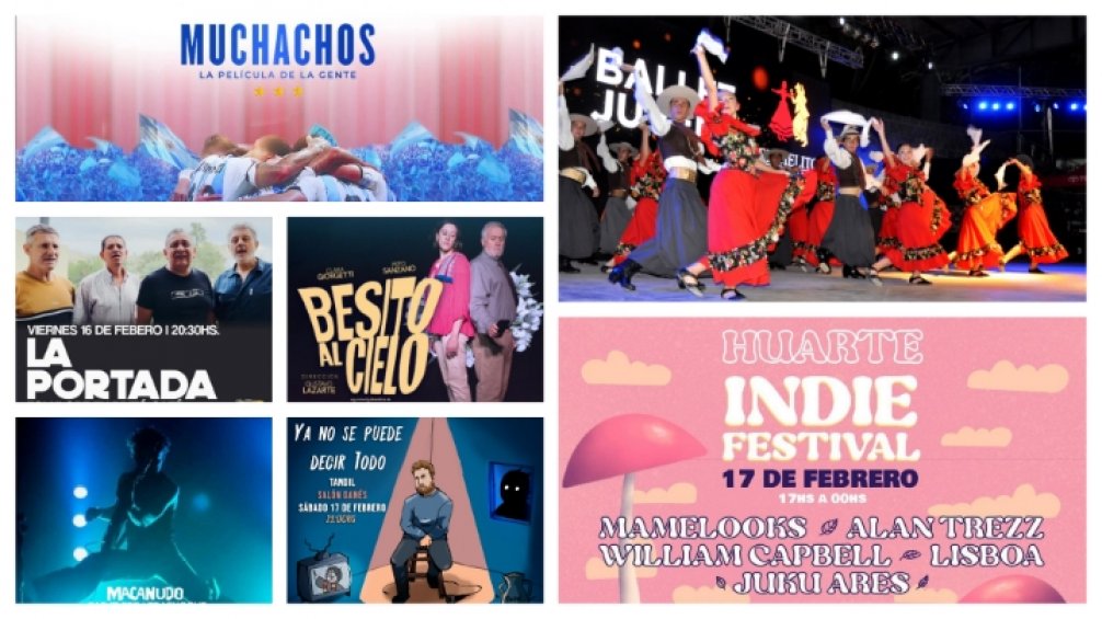 El fin de semana llega con muchísimas propuestas artísticas